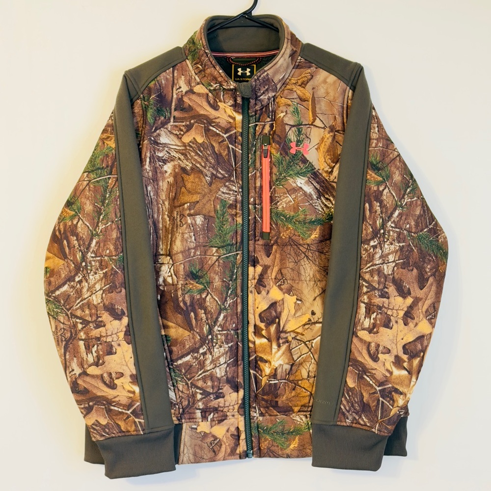 Under Armour Women’s UA Storm Camo Camouflage Full zip Jacket XL